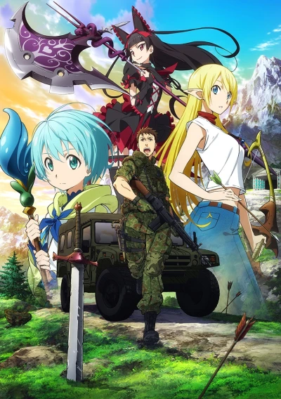 アニメ: Gate: Jieitai Kanochi nite, Kaku Tatakaeri