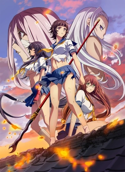 アニメ: Ikkitousen: Western Wolves