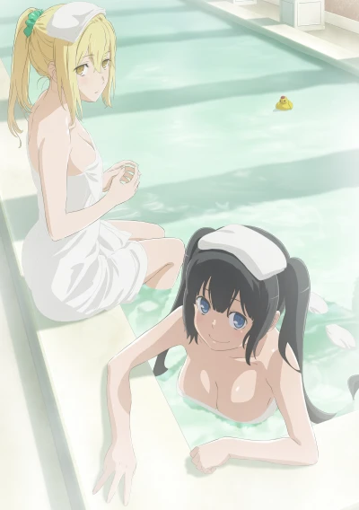 アニメ: Dungeon ni Deai o Motomeru no wa Machigatteiru darou ka III: Orario ni Onsen o Motomeru no wa Machigatte Iru darou ka - Ofuro no Kamisama Forever