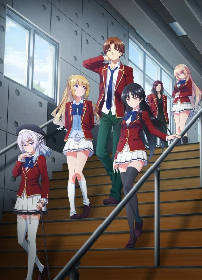 アニメ: Youkoso Jitsuryoku Shijou Shugi no Kyoushitsu e 3rd Season