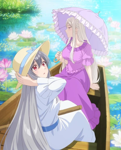 アニメ: Mujikaku Seijo wa Kyou mo Muishiki ni Chikara o Tarenagasu