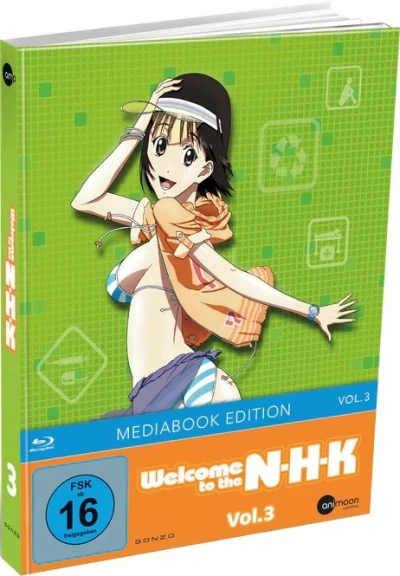 Welcome to the N.H.K. - Vol. 3/4: Limited Mediabook Edition [Blu-ray]