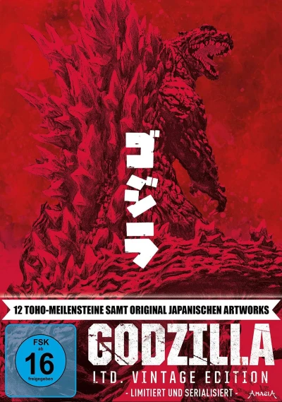 Godzilla - Limited Vintage Edition [Blu-ray] (12 Filme)