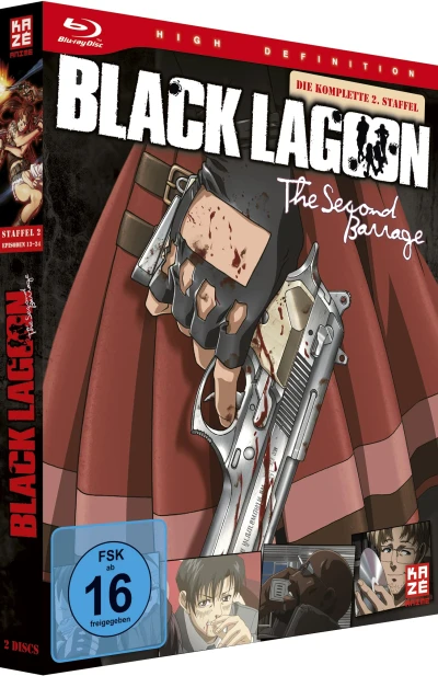Black Lagoon: The Second Barrage - Gesamtausgabe [Blu-ray] (Re-Release)