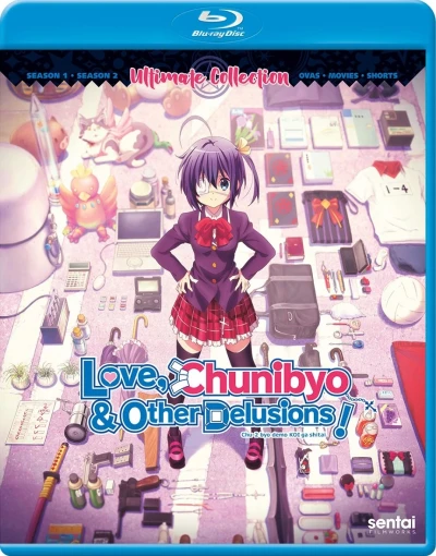 Love, Chunibyo & Other Delusions! Season 1+2 - Complete Series + Movies [Blu-ray]