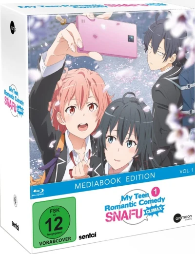 My Teen Romantic Comedy SNAFU: Climax! - Vol. 1/3: Limited Mediabook Edition [Blu-ray] + Sammelschuber