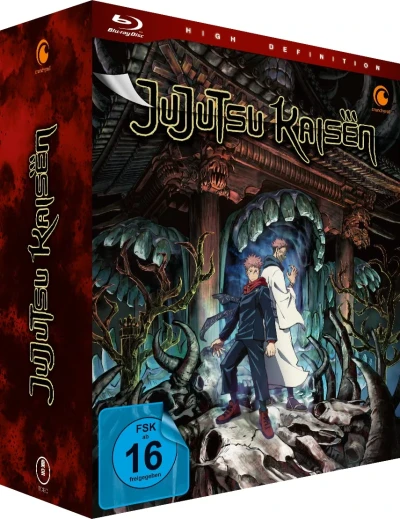 Jujutsu Kaisen: Staffel 1 - Vol. 1/4: Limited Edition [Blu-ray] + Sammelschuber