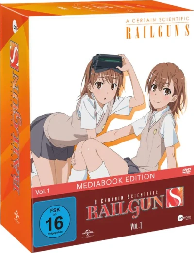 A Certain Scientific Railgun S - Vol. 1/4: Limited Mediabook Edition + Sammelschuber