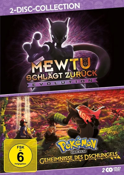 Pokémon - Film 22+23: Mewtu schlägt zurück - Evolution + Geheimnisse des Dschungels