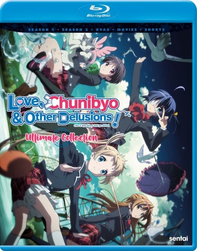 Love, Chunibyo & Other Delusions! Season 1+2 - Complete Series + Movies [Blu-ray] (Re-Release)