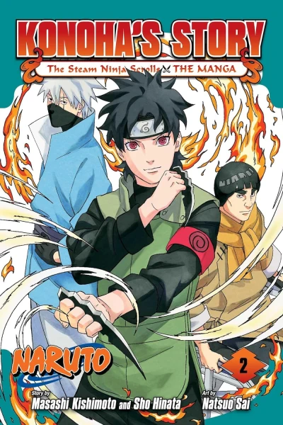 Naruto: Konoha’s Story - The Steam Ninja Scrolls - The Manga - Vol. 02