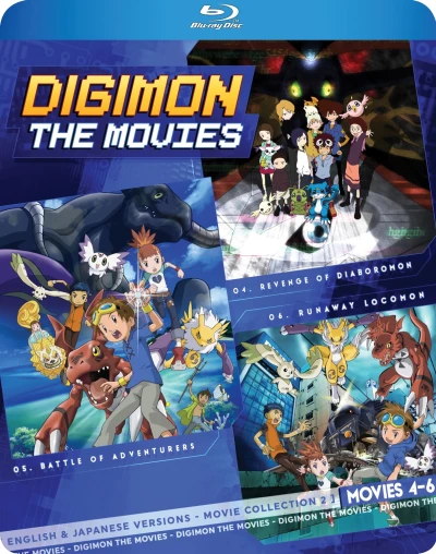 Digimon: The Movies 4-6 [Blu-ray]