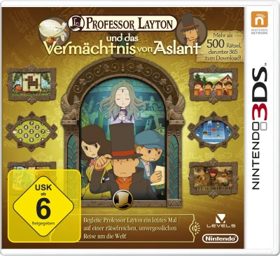 Professor Layton und das Vermächtnis von Aslant [3DS]