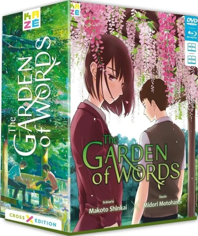 The Garden of Words - Édition Collector Limitée [Blu-ray+DVD] + Manga + Roman