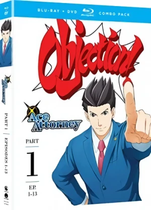 Ace Attorney - Season 1: Part 1/2 [Blu-ray+DVD]