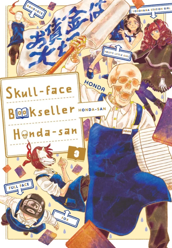 Skull-face Bookseller Honda-san - Vol. 03