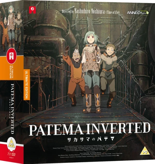 Patema Inverted - Ultimate Edition [Blu-ray+DVD] + OST + Artbook