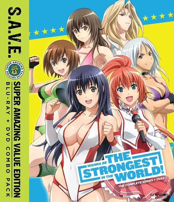 Wanna Be the Strongest in the World - Complete Series: S.A.V.E. [Blu-ray+DVD]