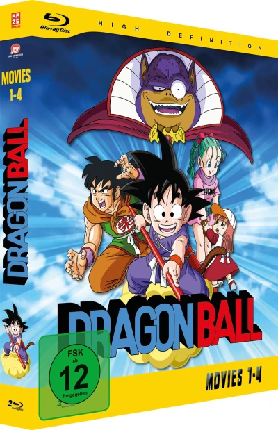 Dragonball - Movie 1-4 [Blu-ray]