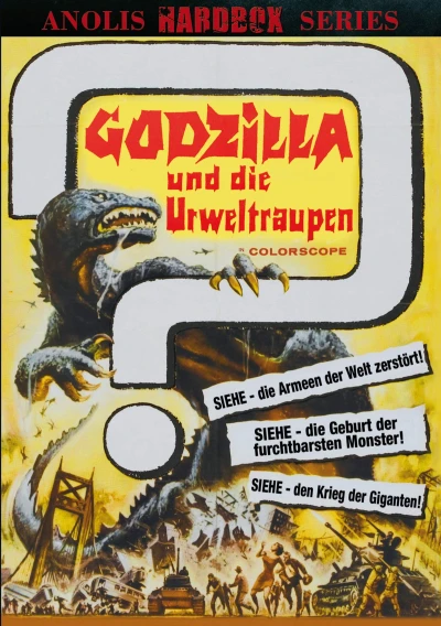 Godzilla und die Urweltraupen - Limited Edition: Cover B