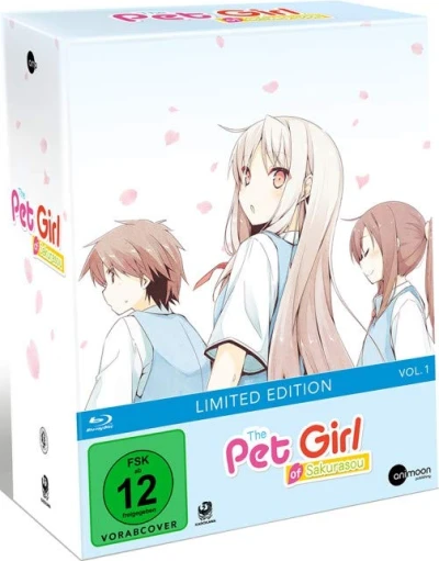 The Pet Girl of Sakurasou - Vol. 1/4: Limited Mediabook Edition [Blu-ray] + Sammelschuber