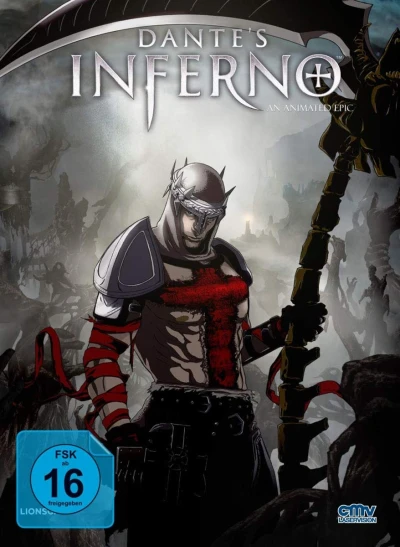 Dante’s Inferno: An Animated Epic - Limited Mediabook Edition [Blu-ray+DVD]: Cover B