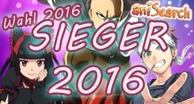 ニュース: Siegerehrung: Anime des Jahres, Miss und Mister aniSearch 2016
