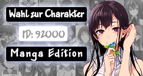 ニュース: [Manga-Edition] Wer soll Charakter Nummer 92.000 werden?